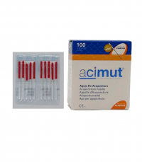 Silikon-Akupunkturnadel mit Vergoldung und Kunststoffgriff ohne Führung – 0,16 x 07 – 100 Stk. (Azimut) Silikon-Akupunkturnadel mit Vergoldung und Kunststoffgriff ohne Führung – 0,16 x 07 – 100 Stk. (Azimut)